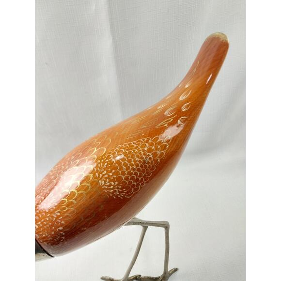 De Stijl Firenze Italy 1970s Wood, Silvered Metal, Bird Sculpture. - Picture 10 of 12